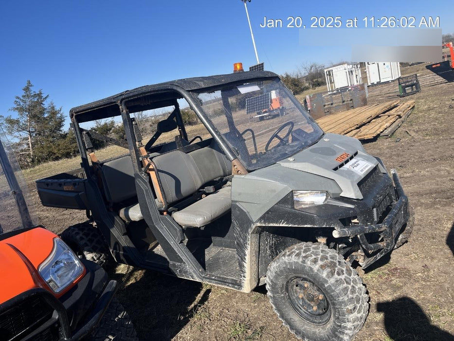 Polaris Pro XD 4000D AWD Canopy, Diesel, 4-6 Passenger, LED Strobe, Rearview Mirror