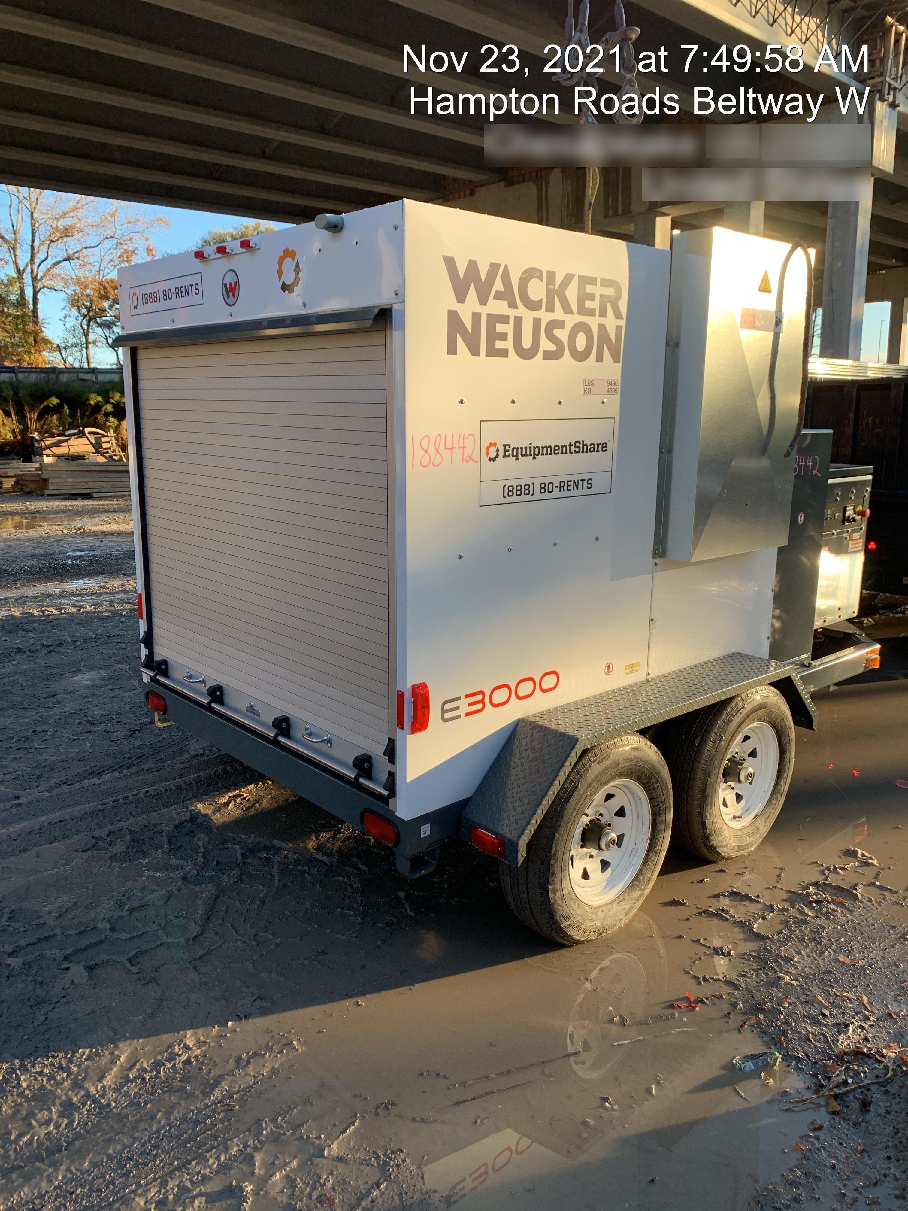 2021 WACKER NEUSON E3000