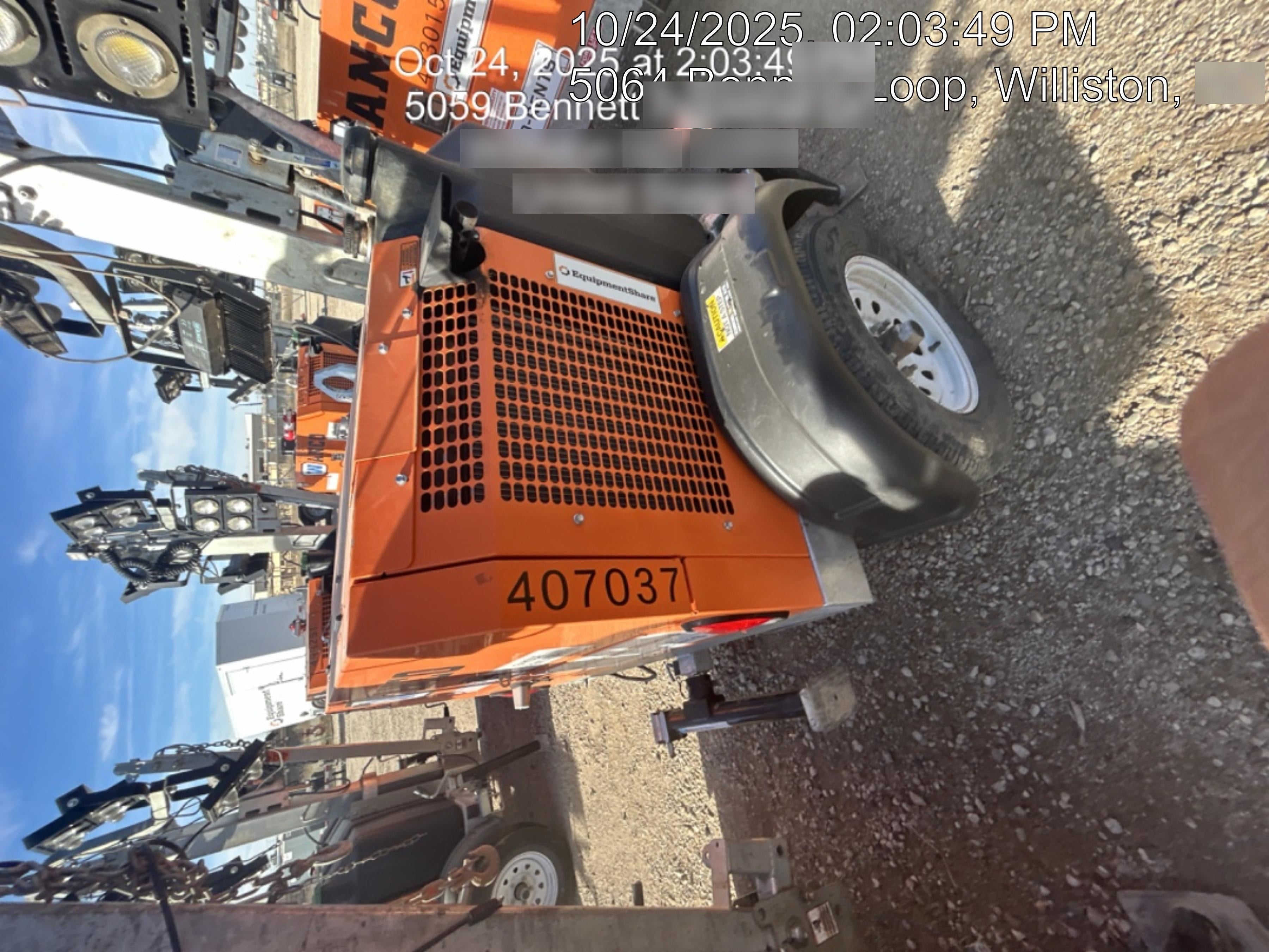 2024 Wanco WLTT-4MM4K Diesel, Deep Sea Controller, Shore Power Plug, Auto Start, (4) 350W LED Floodlights, 4kW Generator, 60 Gal Fuel Tank, 2" Ball, T3