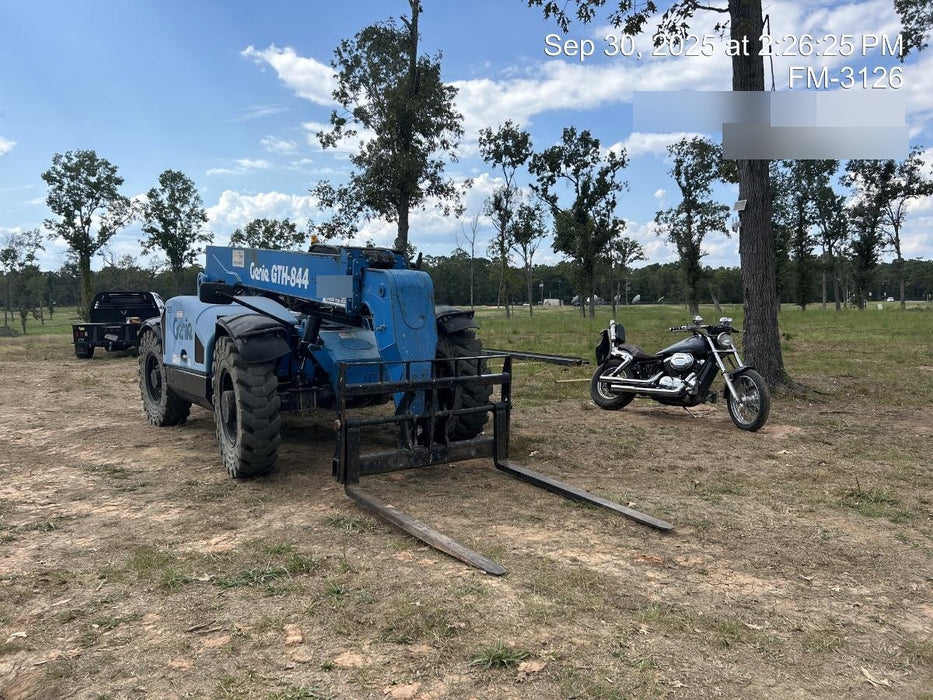 2018 Genie GTH-844 Genie GTH-844, Solid Tires, 60" carriage/forks, Open ROPS, Work Lights