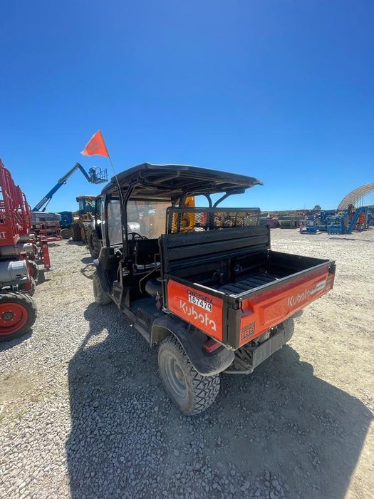 2021 Kubota RTV-X1140W-H Plastic Canopy, Windshield Acrylic Clear, LED Strobe Light, Wire Harness Kit, Back up Alarm