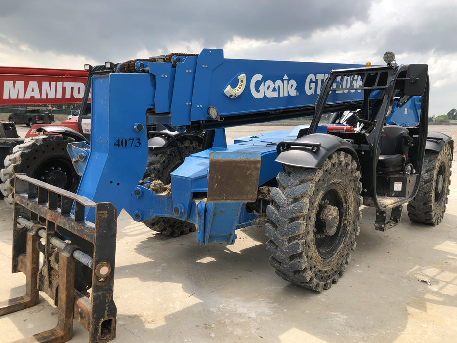 2016 Genie GTH-1056 Genie GTH1056, Solid Tires, 60" carriage, Open ROPS