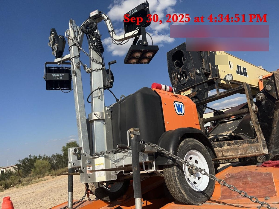 2024 Wanco WLTT-4MM4K Diesel, Deep Sea Controller, Shore Power Plug, Auto Start, (4) 350W LED Floodlights, 4kW Generator, 60 Gal Fuel Tank, 2" Ball, T3