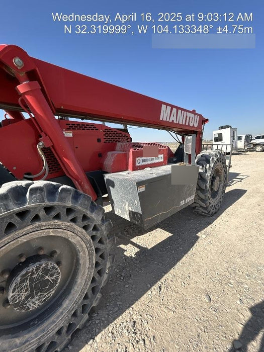 2019 Manitou MTA8044 MTA 8044 - 74 HP T4, Canopy, Worklights/Strobe, Beacon, 66" Carriage, 48" Forks, Solid Tires, Lift Hook, Aux Hydraulics