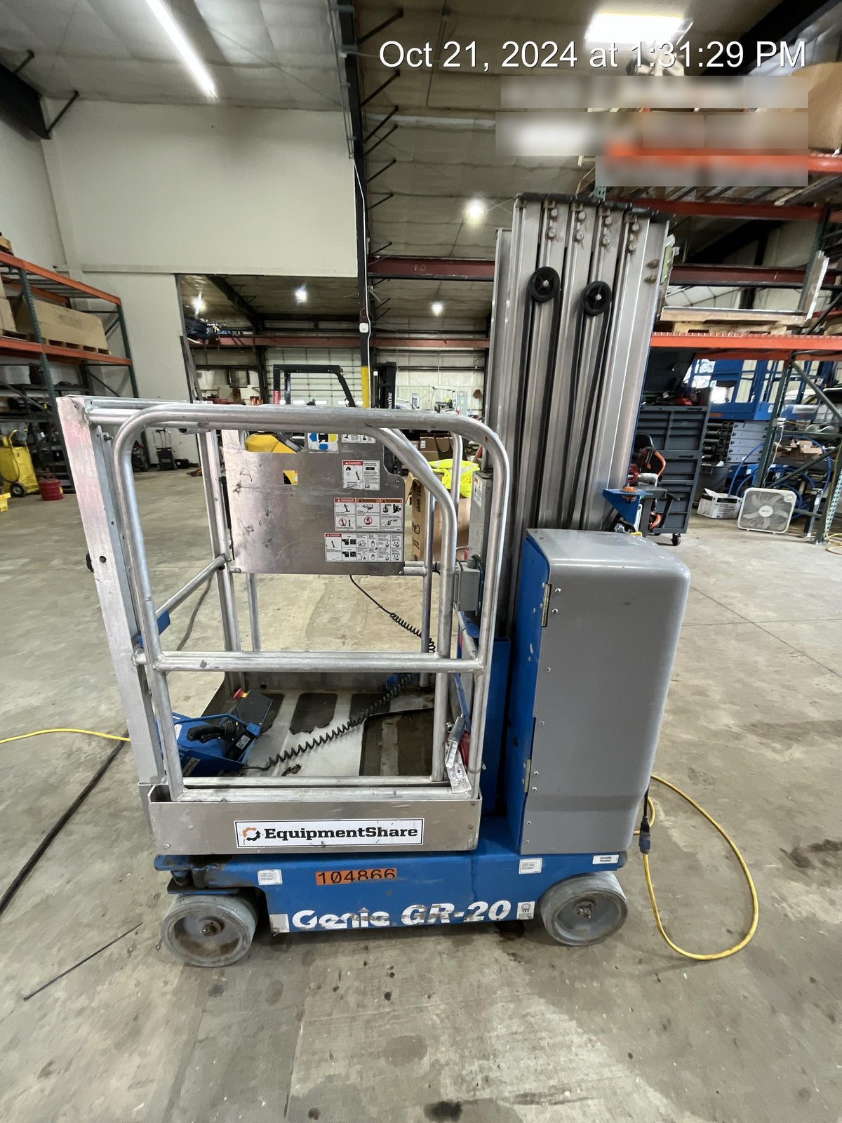 2020 GENIE GR-20