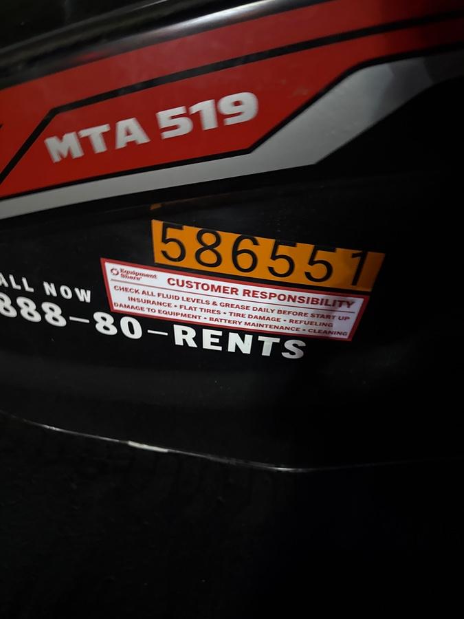 2025 MANITOU MTA519