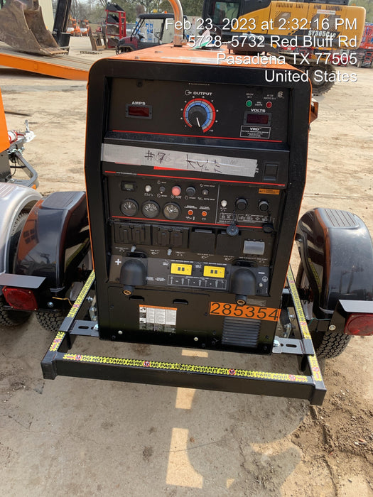 2022 Lincoln Electric LE400 Kubota V1505, Trlr, Cable Rack, Light Kit, ES Decals, T3