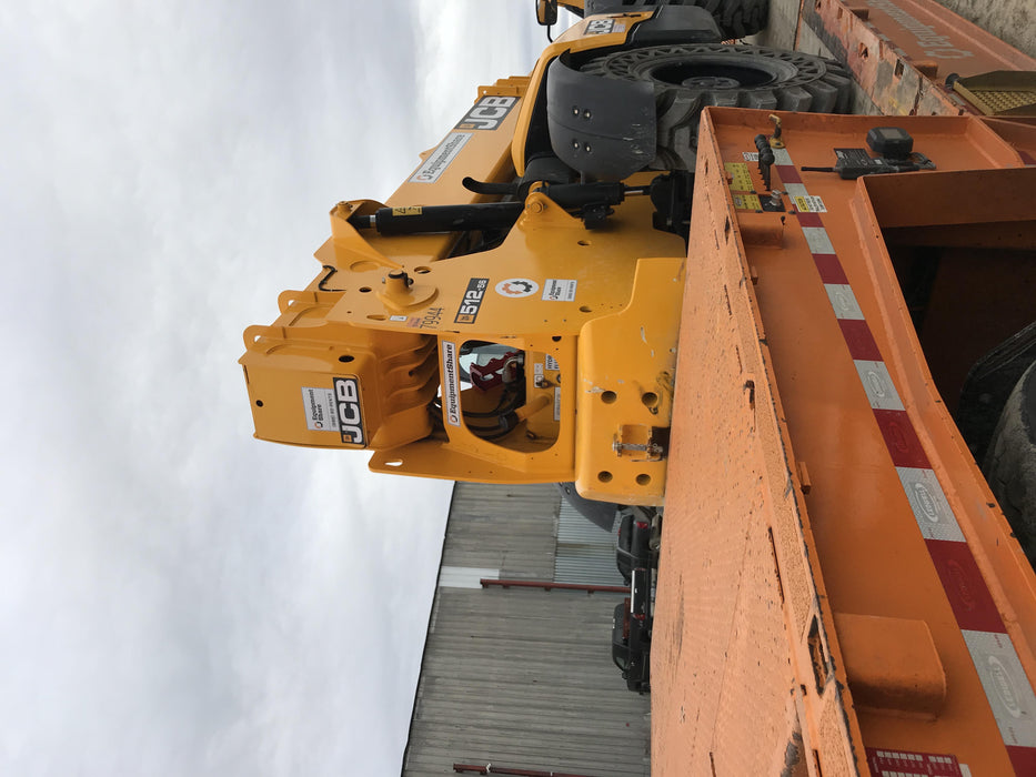 2020 JCB 512-56 Canopy, 74Hp, Solid Tires, Work Lights, Beacon, Aux Hydraulics, Back up Alarm, Lifting Eye, ES Decals