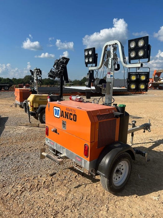 2025 Wanco WLTT-4MM4K Diesel, Mitsubishi L2E, 9.0HP @1800 rpm, Deep Sea Controller, Shore Power Plug, Auto Start, (4) 350W LED Floodlights, 4kW Generator, 60 Gal Fuel Tank, 2" Ball, T3