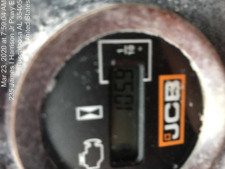 2019 JCB 510-56 Canopy, 74 HP, Solid Tires, STD Worklight, Beacon, Aux Hydraulics, Lifting Eye, Back up Alarm w/66" Carriage/60" Forks