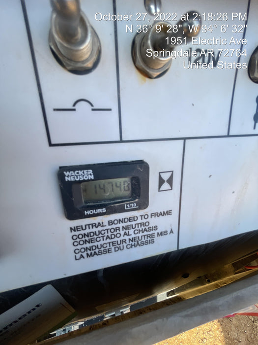 2019 Wacker Neuson LTV6L-MH Standard Options