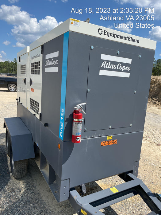 2022 ATLAS COPCO QAS 125