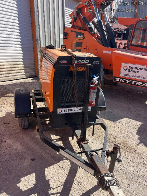 2022 Lincoln Electric LE400 Kubota V1505, Trlr, Cable Rack, Light Kit, ES Decals, T3