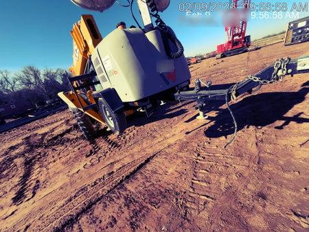 2019 Wacker Neuson LTV6L-MH Wacker Neuson LTV6L Mobile Light Tower w/Fuel Level Sensor Installed