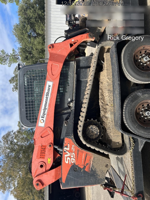 2020 Kubota SVL95-2SHC Cab, Rubber Tracks, Hydraulic Quick Coupler