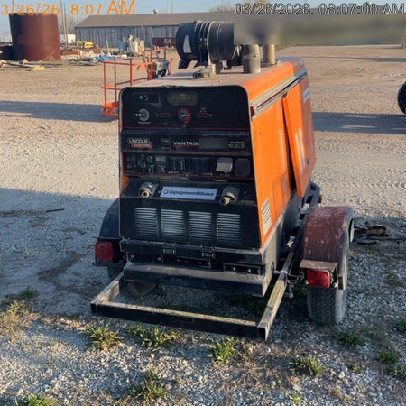 2021 Lincoln Electric Vantage 549X Ready Pak 3, ORANGE (includes trailer, cable rack, fender light kit)