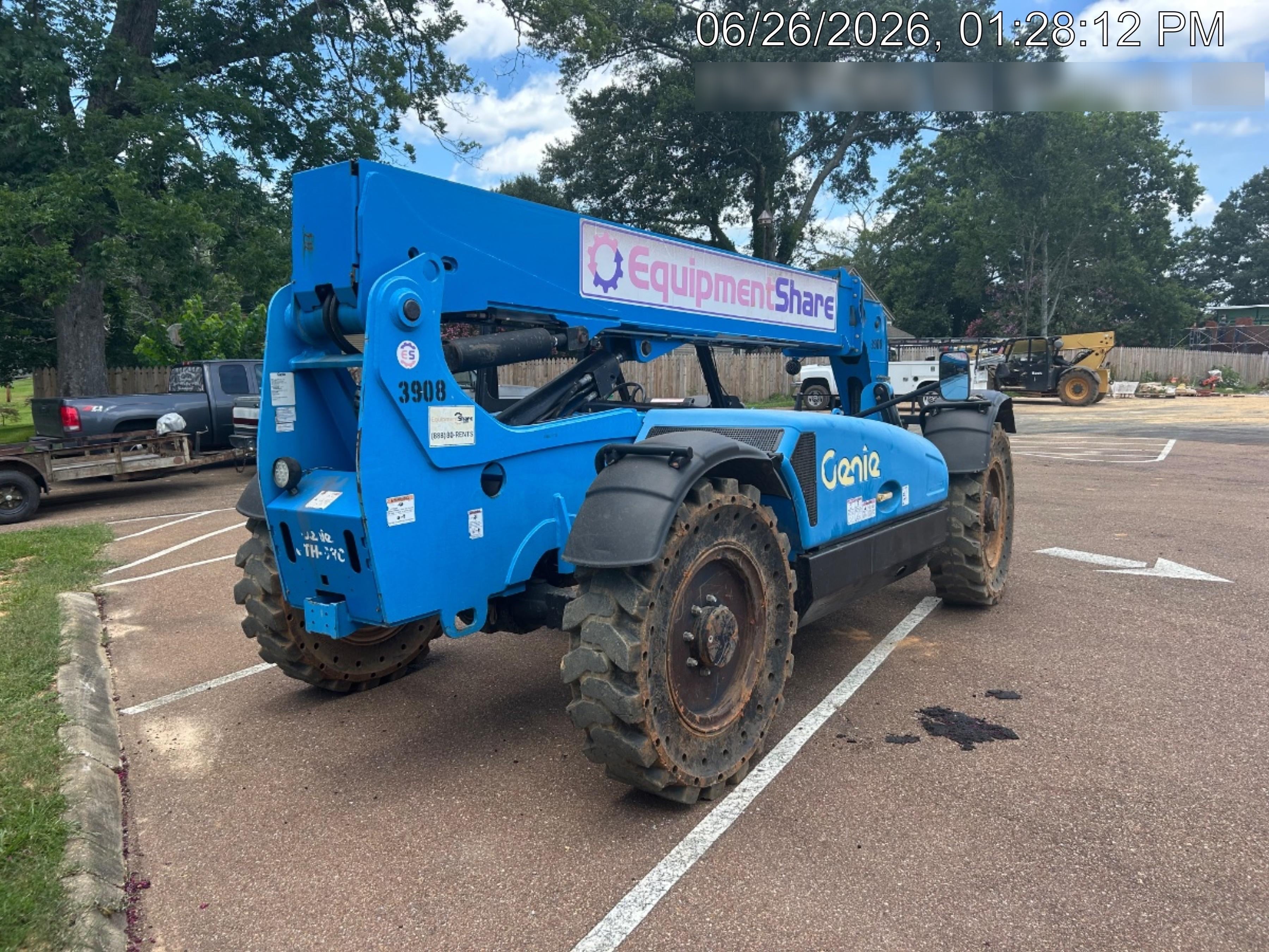 2017 Genie GTH-636 Genie GTH636, Foam Filled Tires, 48" carriage
