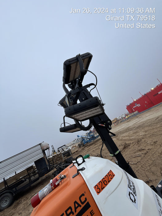 2023 Generac MLT2 Diesel, Flex Switch 120V Input, Powerzone Controller, (4) 320W LED Lights, 4kW Generator, 39.9 Gal Fuel Tank, 2" Ball, T3