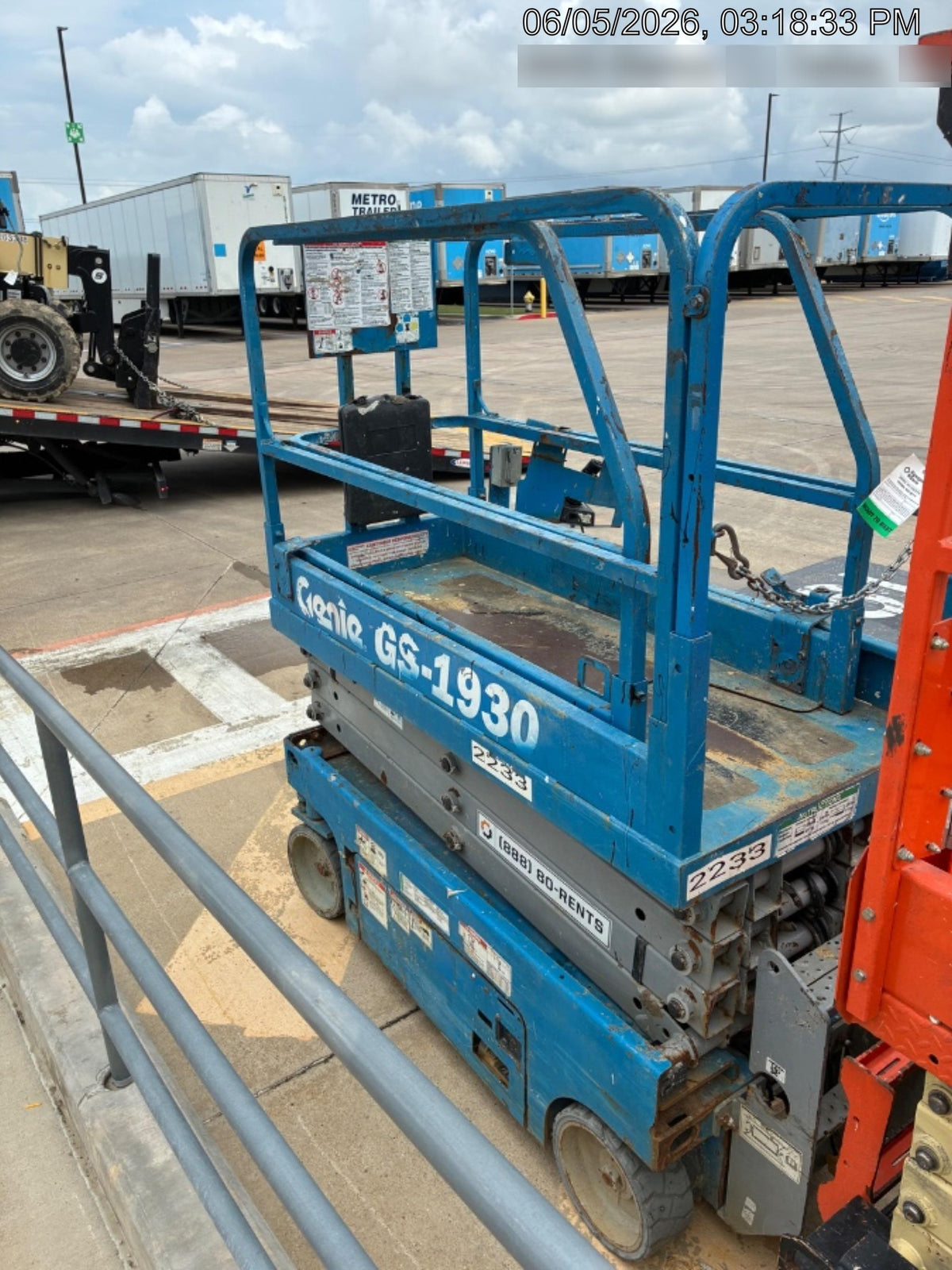 2016 Genie GS-1930 Genie GS1930 Scissor Lift