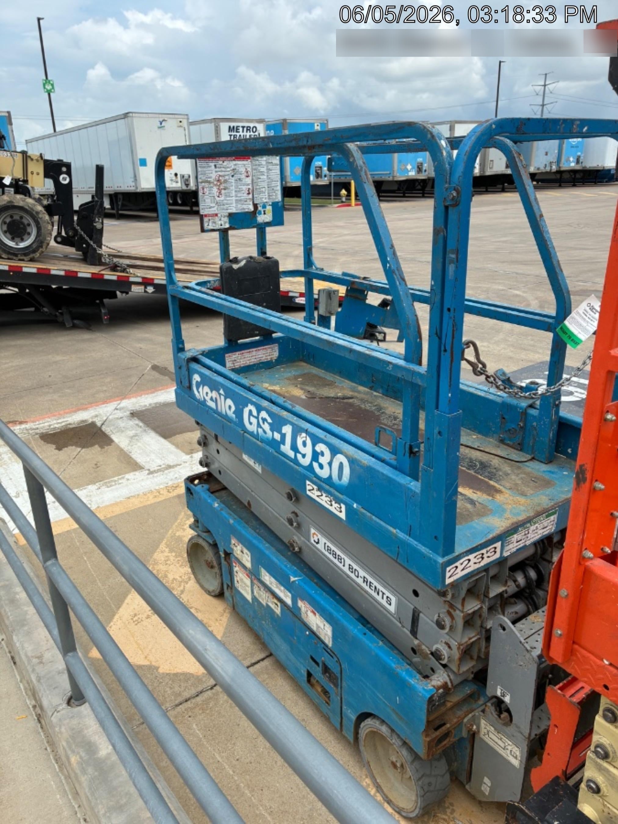 2016 Genie GS-1930 Genie GS1930 Scissor Lift