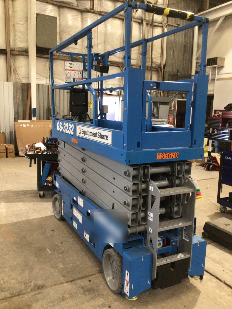 2021 Genie GS-3232 Electric Drive, NM Sld Tires, Bcn, EST