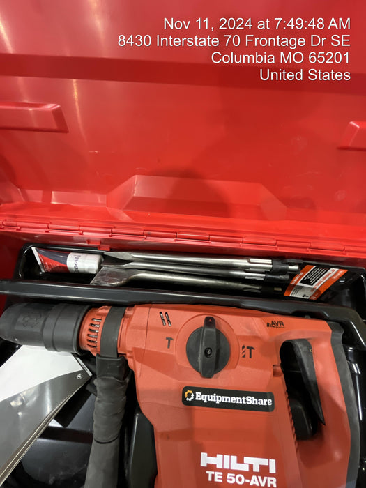 2022 HILTI TE 50-AVR