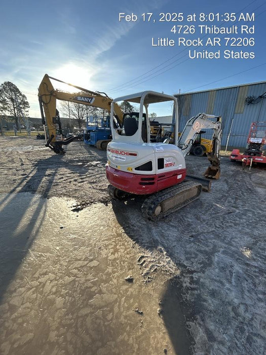2021 Takeuchi TB235-2R Canopy, Rubber Tracks, Manual QC