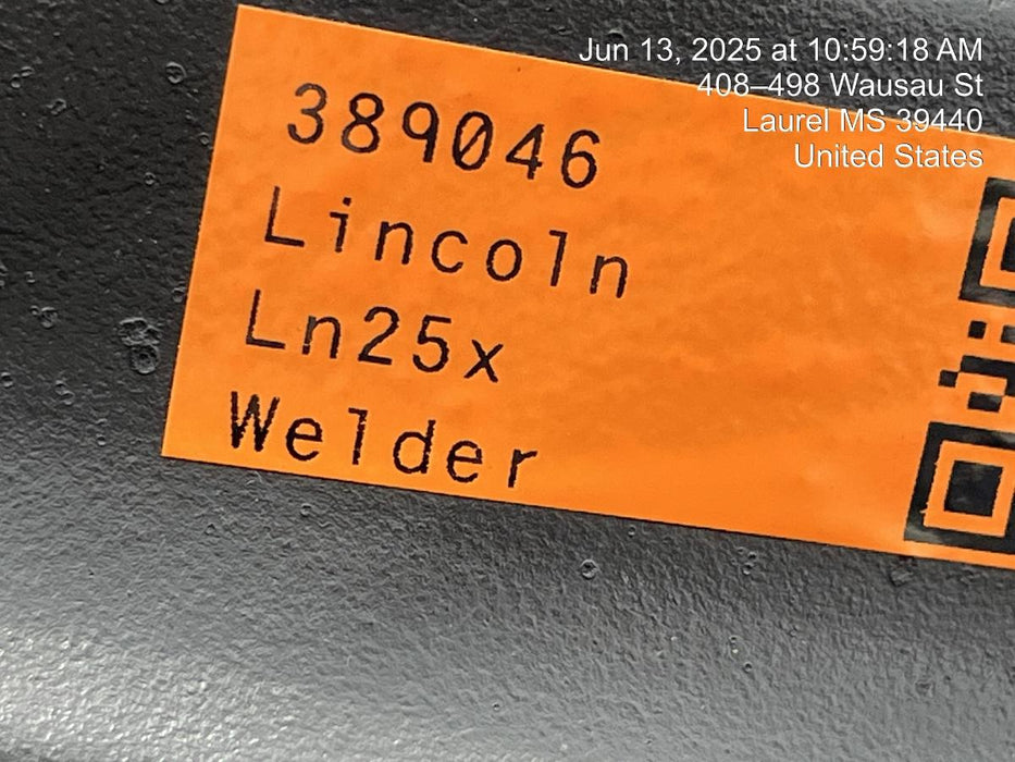 2024 LINCOLN ELECTRIC LN-25X