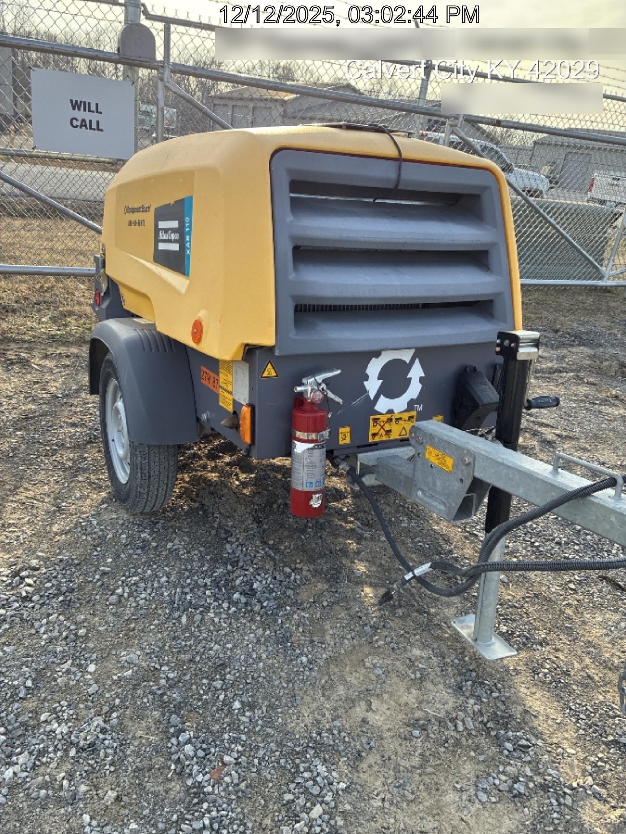 2022 ATLAS COPCO XAS 110