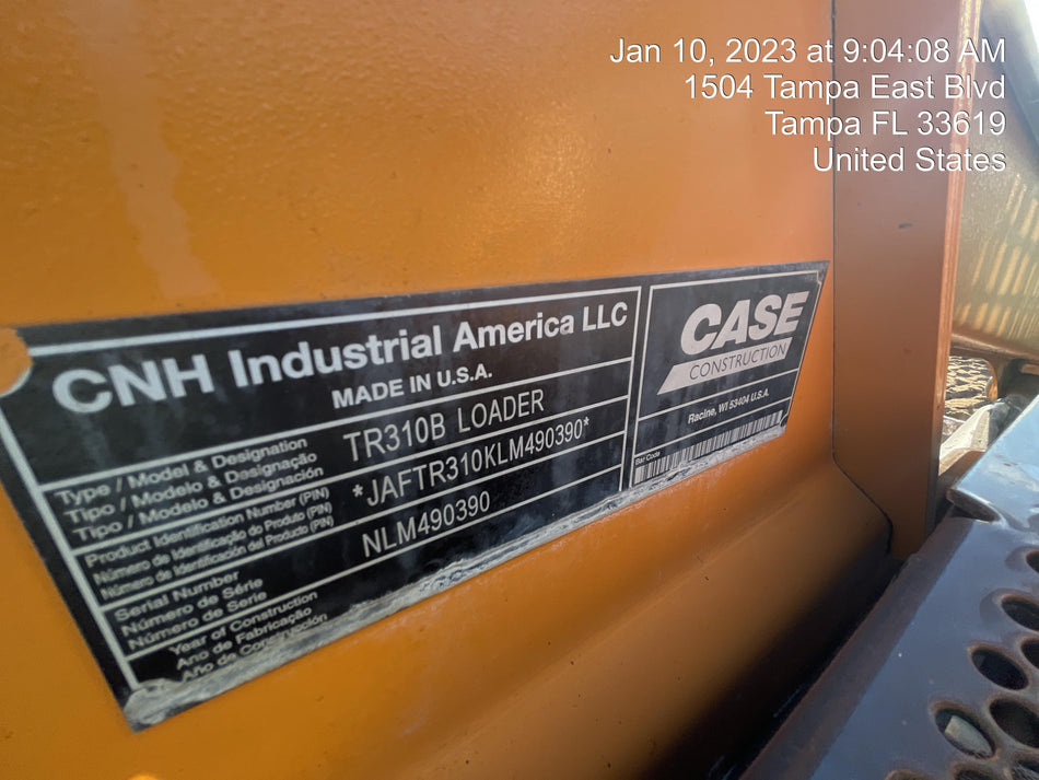 2021 CASE TR310B
