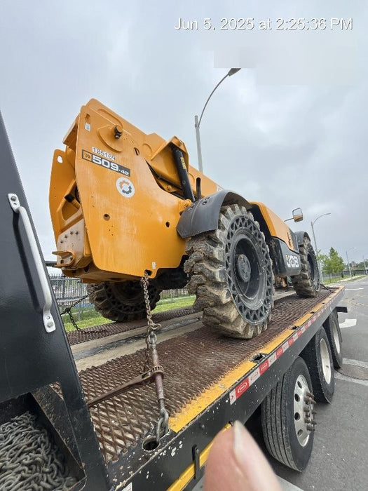 2020 JCB 509-42 Canopy, Solid Tires, Work Lights, Beacon, Aux Hydraulics, Back up Alarm, Lifting Eye, ES Decals