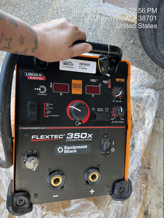 2022 LINCOLN ELECTRIC FLEXTEC 350X