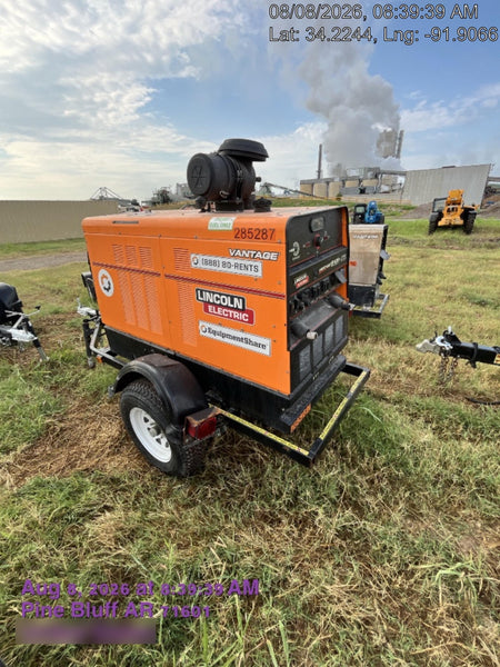 2022 Lincoln Electric Vantage 549X Crosslink Technology, Trailer Mounted, ES Decals, T3