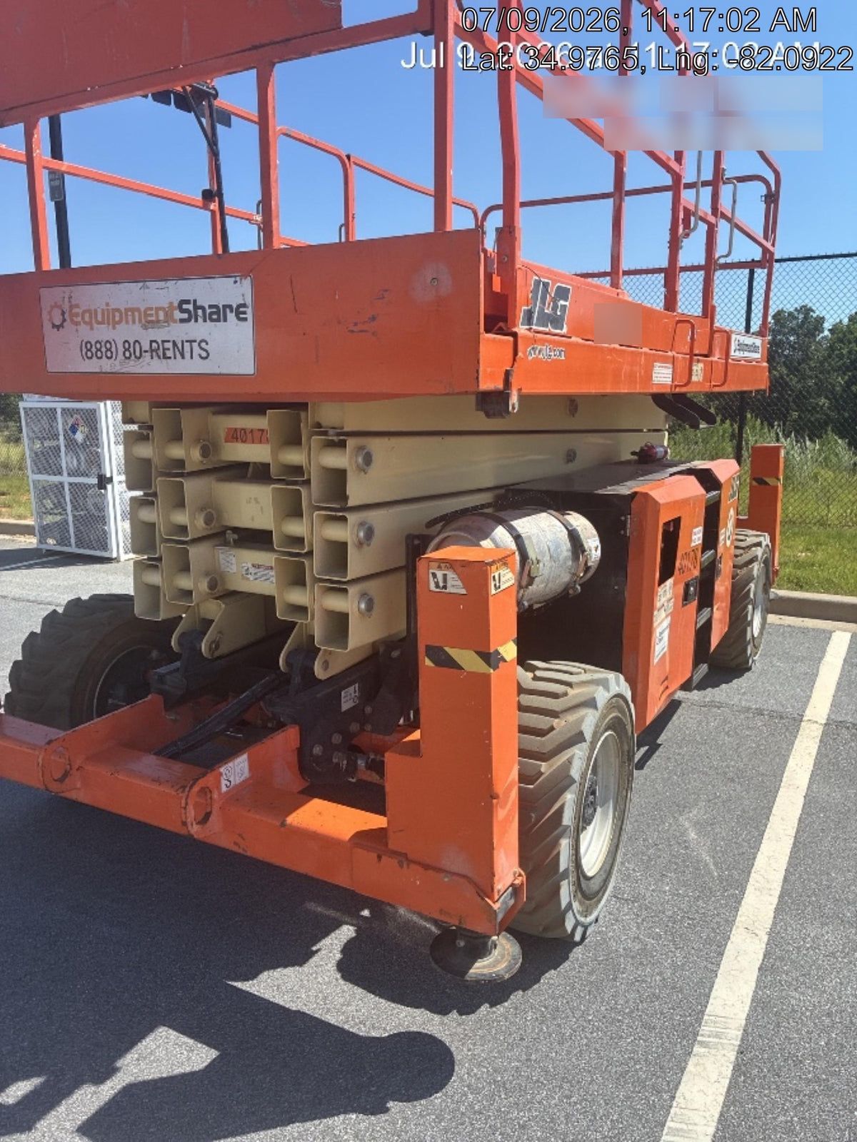 2019 JLG 430LRT