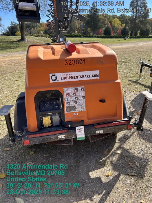 2023 Generac MLT2 Diesel, Flex Switch 120V Input, Powerzone Controller, (4) 320W LED Lights, 4kW Generator, 39.9 Gal Fuel Tank, 2" Ball, T3