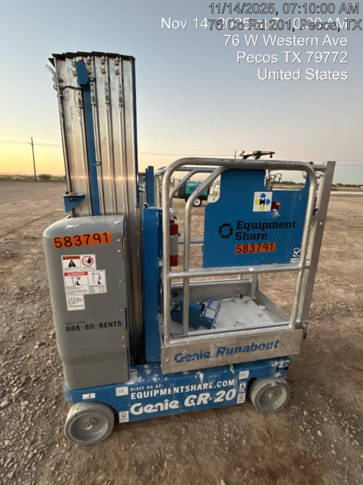 2025 GENIE GR-20