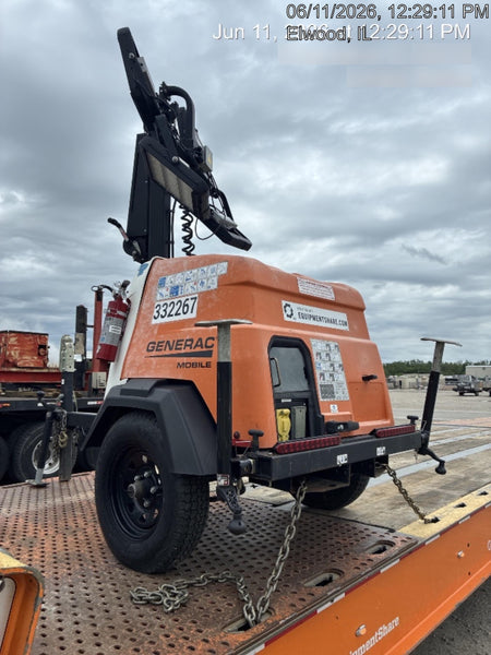 2023 Generac MLT2 Diesel, Flex Switch 120V Input, Powerzone Controller, (4) 320W LED Lights, 4kW Generator, 39.9 Gal Fuel Tank, 2" Ball, T3