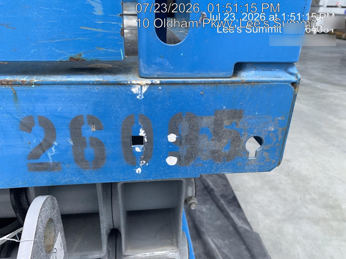 2019 Genie GS-2632 Folding Rails, Swing Gate, EE Rated