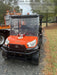 2021 Kubota RTV-X1140W-H Plastic Canopy, Windshield Acrylic Clear, LED Strobe Light, Wire Harness Kit, Back up Alarm