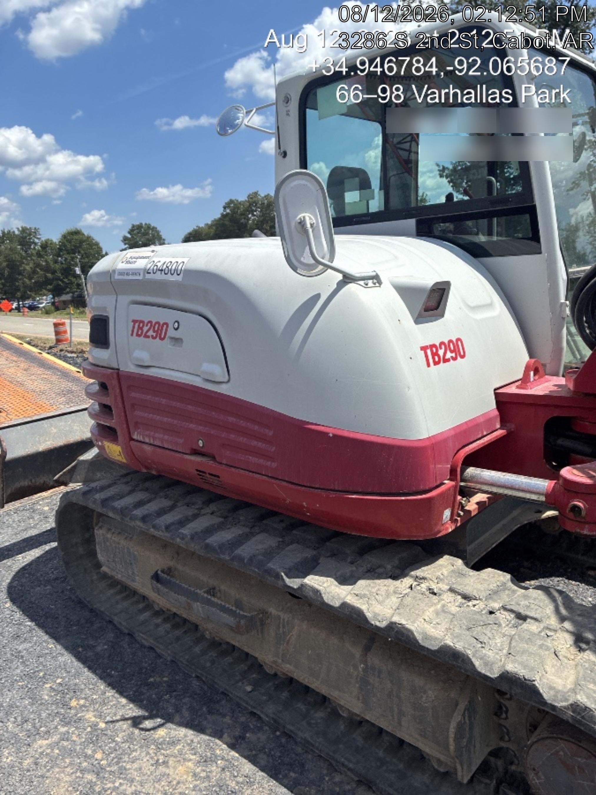2022 TAKEUCHI TB290-CR