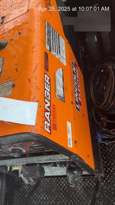 2021 Lincoln Electric Ranger 305 LPG LPG One-Pak (includes undercarriage, tank holder & tank strap) ORANGE