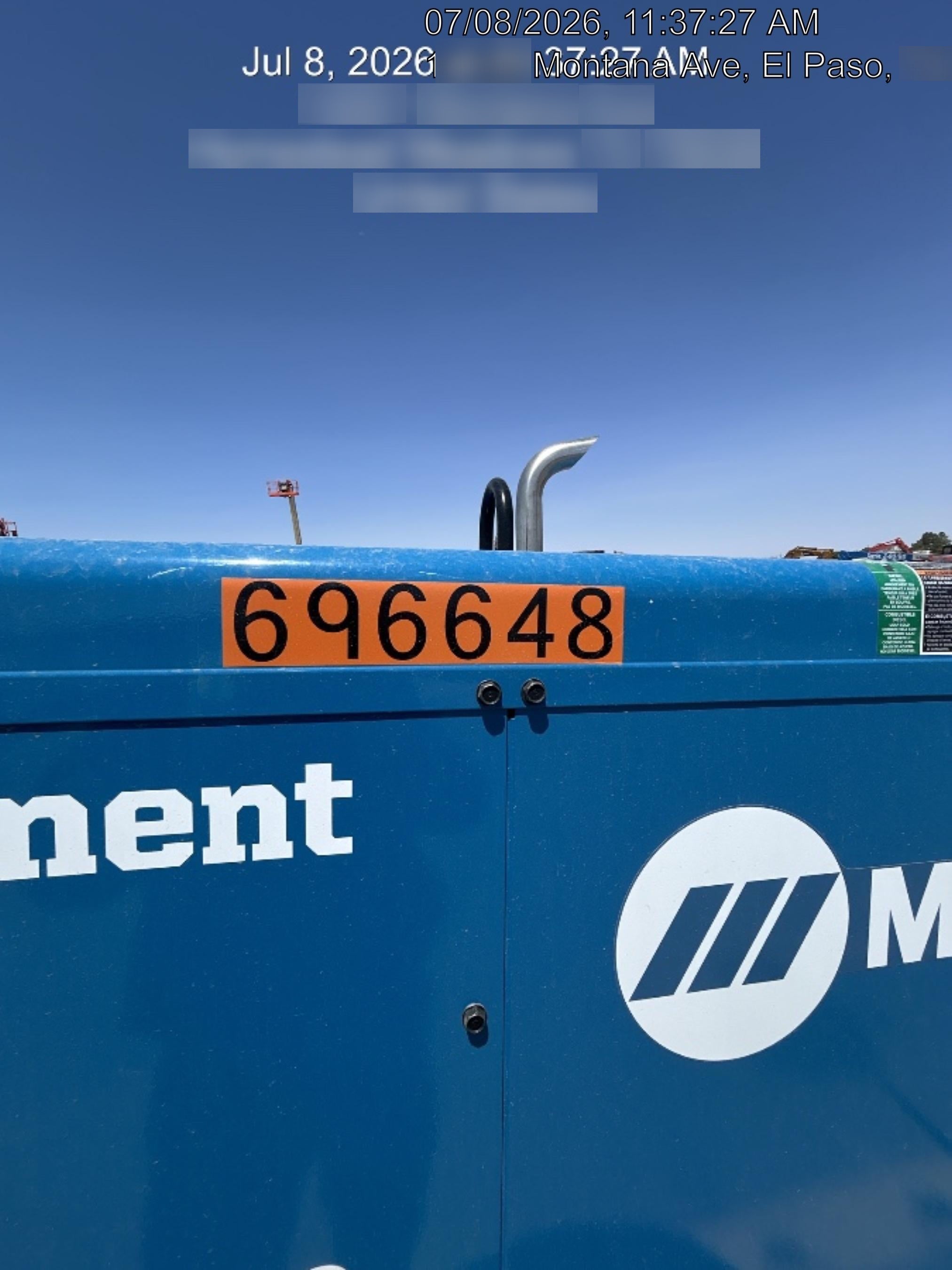 2026 MILLER ELECTRIC BIG BLUE 500