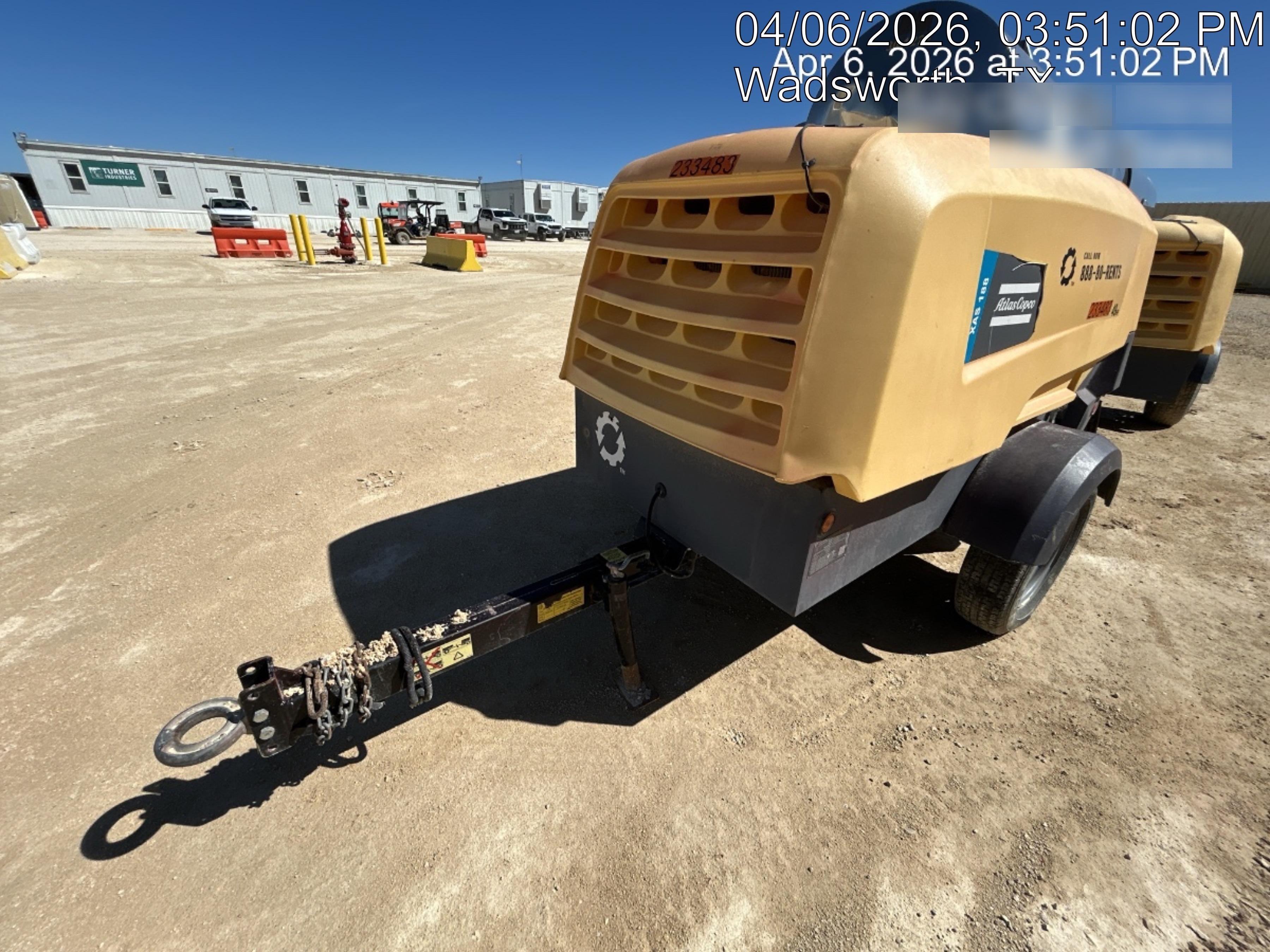 2022 ATLAS COPCO XAS188 CWK