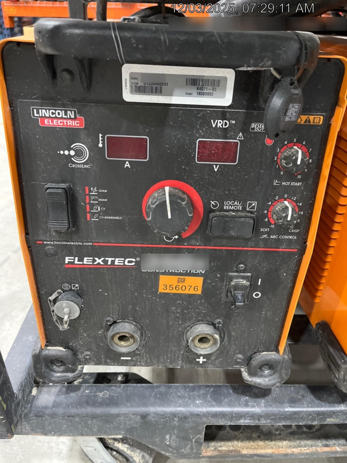2023 LINCOLN ELECTRIC FLEXTEC 350X