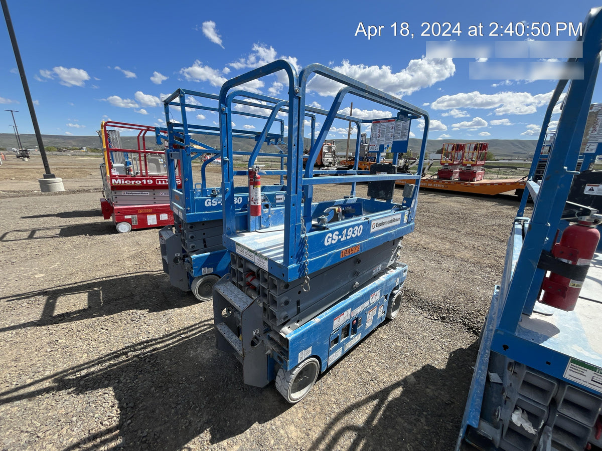 2020 Genie GS-1930 Standard Machine, 800W Inverter