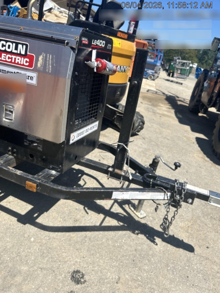 2024 Lincoln Electric LE400 Kubota V1505, Trlr, Cable Rack, Light Kit, ES Decals, T3
