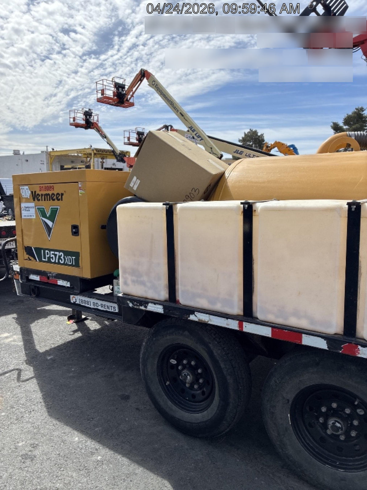 2023 Vac-Tron LP573XDT T4 Koehler Diesel Engine, 500 Gallon Debris Tank, x2 100 Gallon Water Tanks