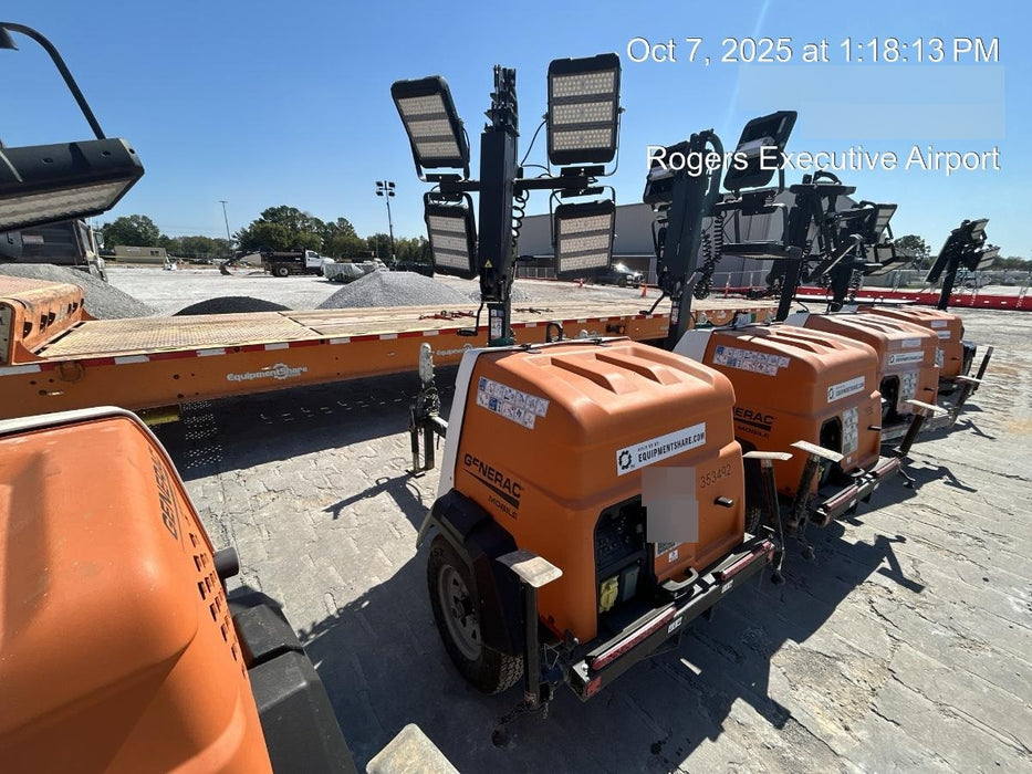 2023 Generac MLT2 Diesel, Flex Switch 120V Input, Powerzone Controller, (4) 320W LED Lights, 4kW Generator, 39.9 Gal Fuel Tank, 2" Ball, T3