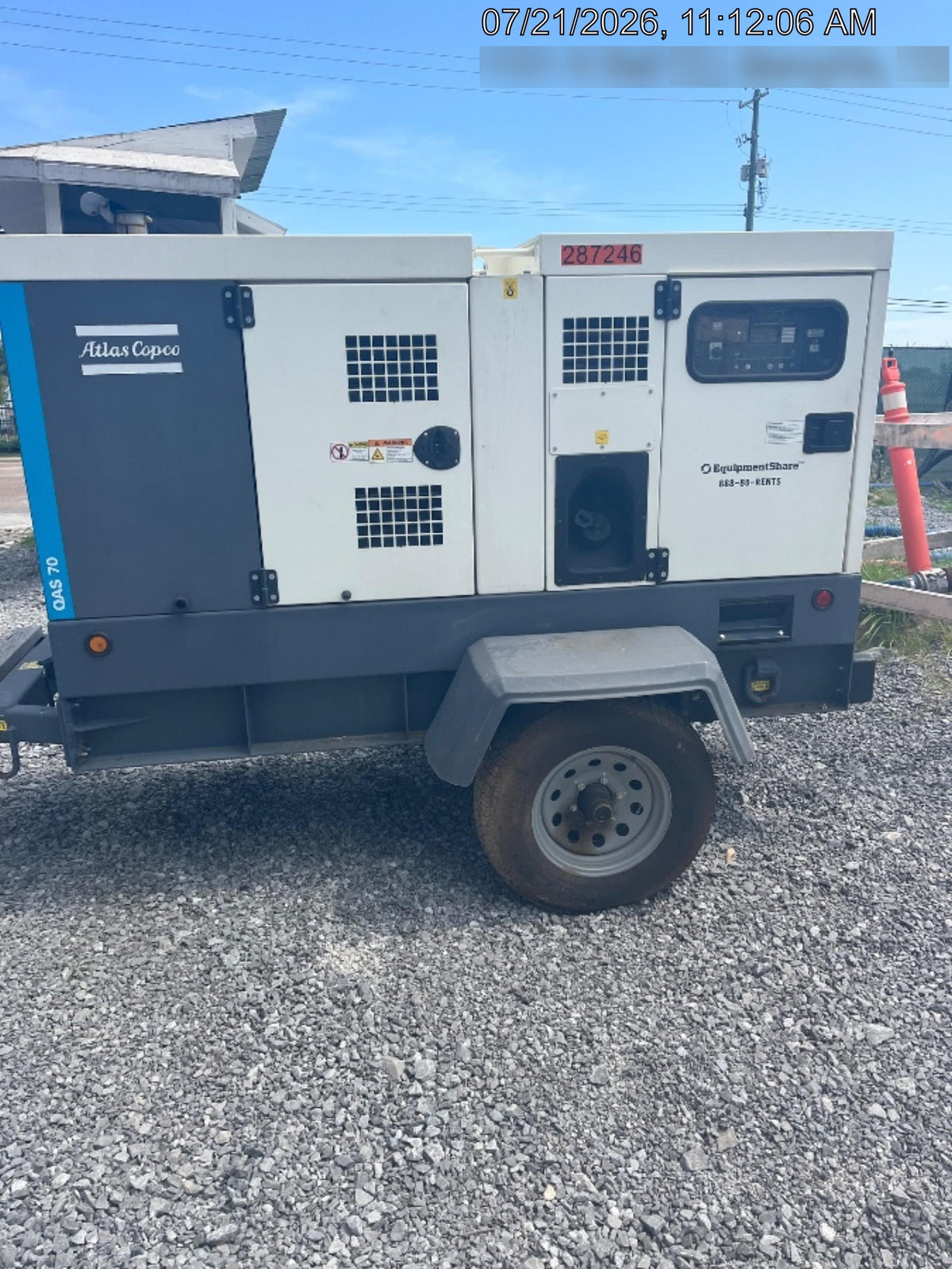 2023 ATLAS COPCO QAS 70