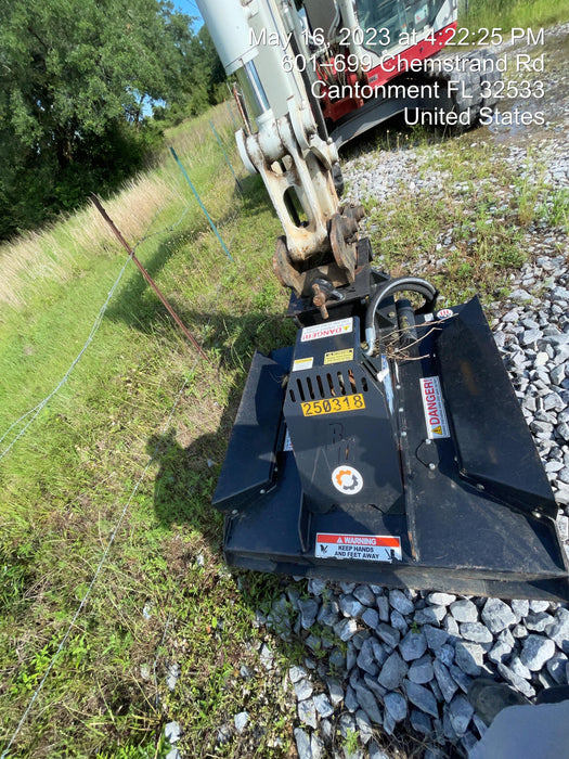2022 BLUE DIAMOND 42" Brush Cutter, Mini Excavator